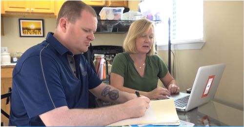 Jennifer Jenkins, her brother